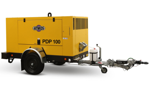 Дизельный компрессор ATMOS PDP 100 на шасси