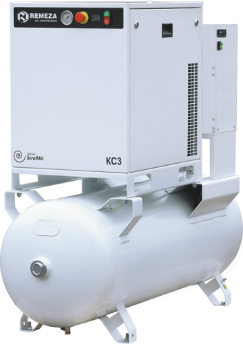 Спиральный компрессор REMEZA КС5-10-270 (10 бар)